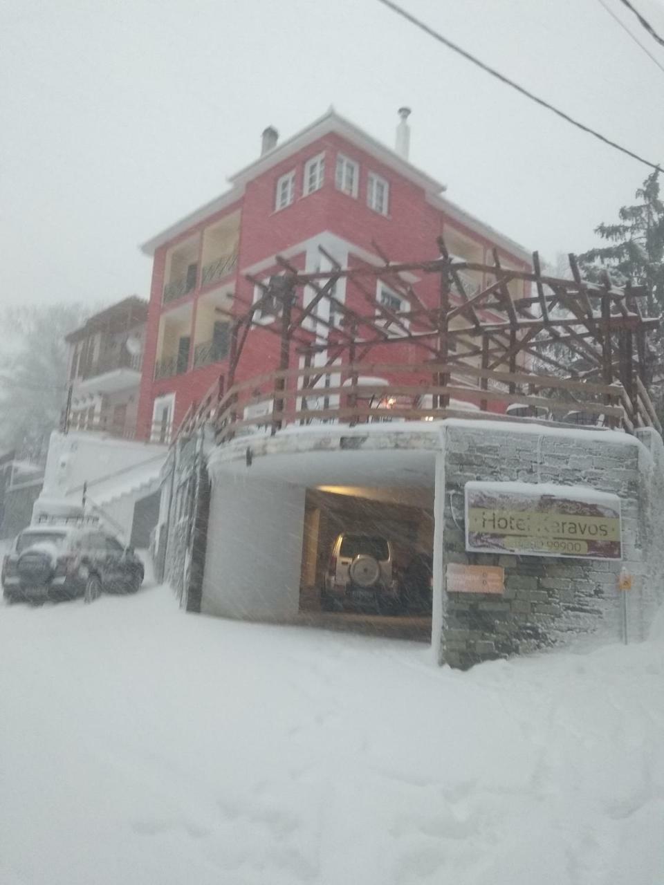 Karavos Hotel Portariá Dış mekan fotoğraf